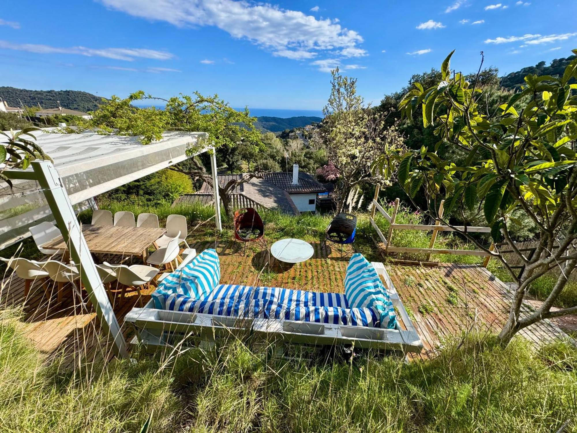 Casa Paraiso Piscina Tranquilidad Sant Cebria de Vallalta ภายนอก รูปภาพ