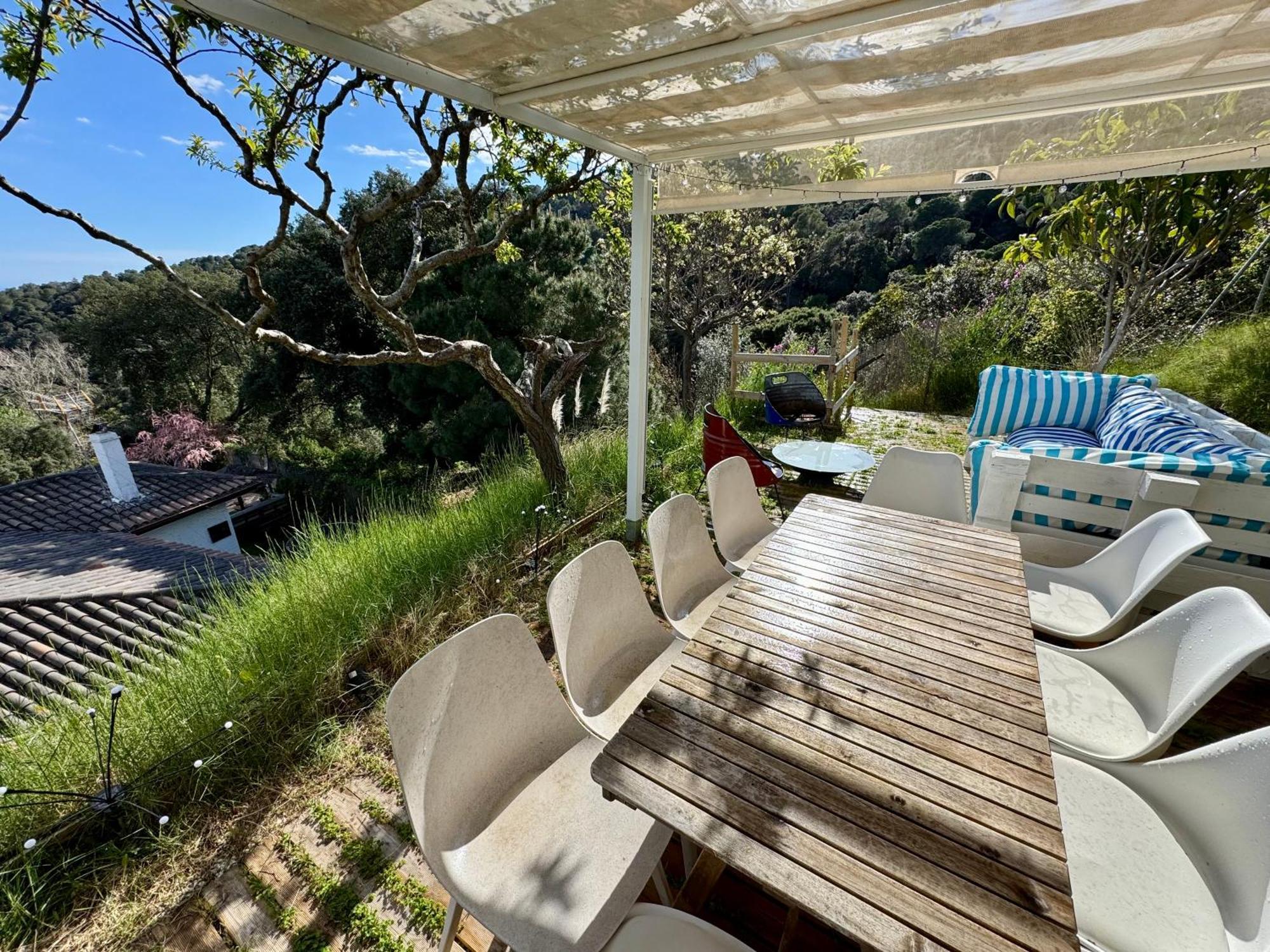 Casa Paraiso Piscina Tranquilidad Sant Cebria de Vallalta ภายนอก รูปภาพ