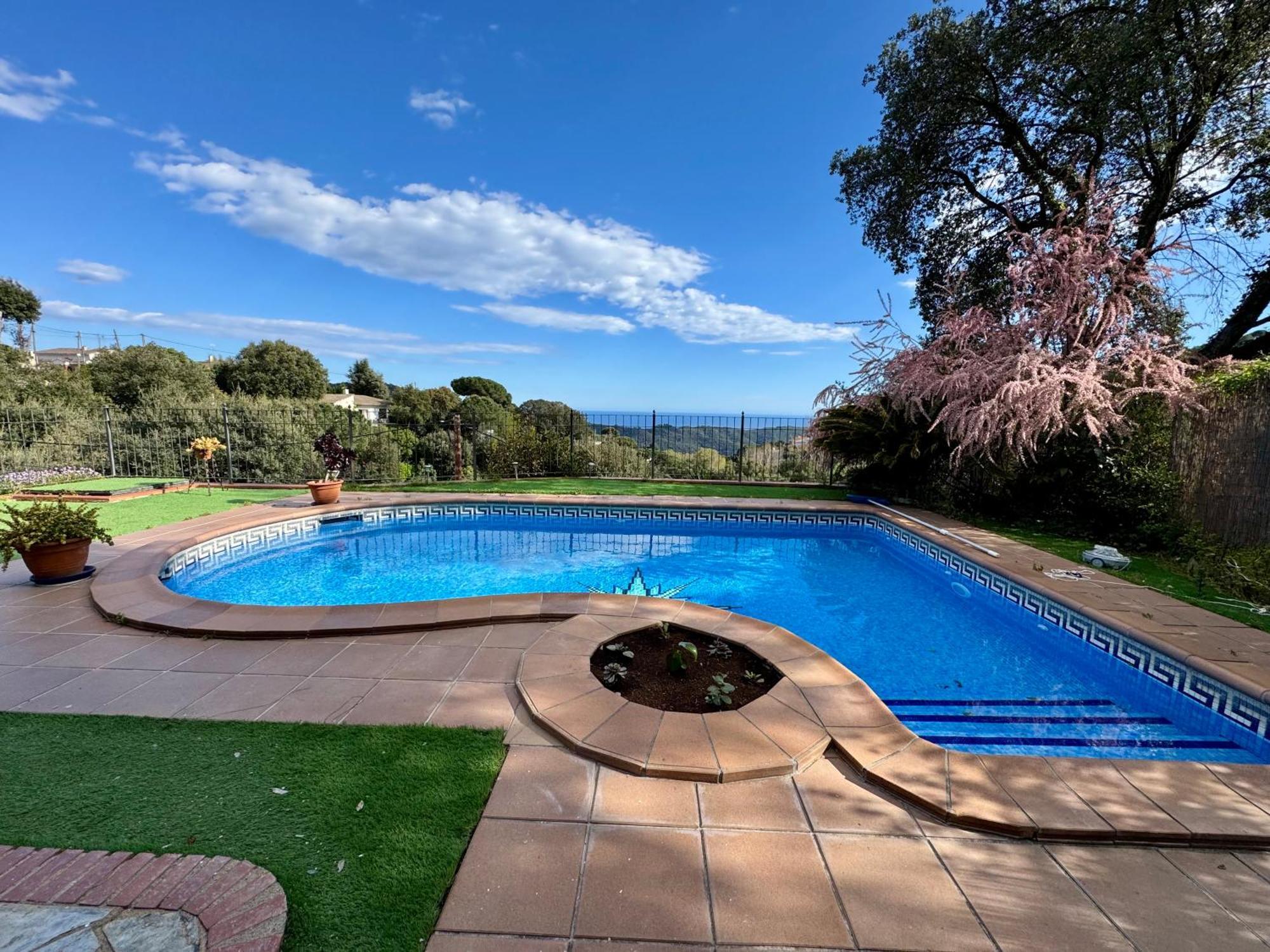 Casa Paraiso Piscina Tranquilidad Sant Cebria de Vallalta ภายนอก รูปภาพ